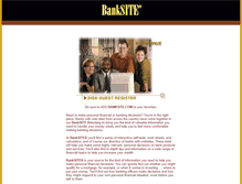 Tablet Screenshot of banksite.com